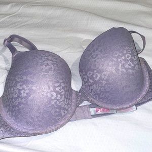 Pink purple bra